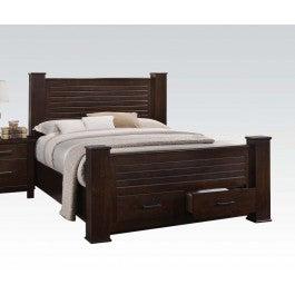 Acme Panang Queen Bed w/ Storage in Mahogany 23370Q - Tony’s Furniture Store & Linen (GA) - Multi Location