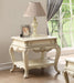 Acme Ragenardus End Table in Antique White 86022 - Tony’s Furniture Store & Linen (GA) - Multi Location