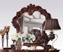 Acme Vendome Landscape Mirror with Intricate Details in Cherry 22004 - Tony’s Furniture Store & Linen (GA) - Multi Location