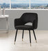 Applewood Black Velvet & Gold Accent Chair - Tony’s Furniture Store & Linen (GA) - Multi Location