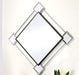 Asbury Mirrored & Chrome Accent Mirror (Wall) - Tony’s Furniture Store & Linen (GA) - Multi Location