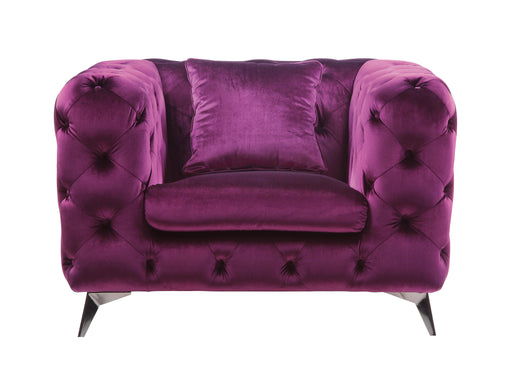Atronia Purple Fabric Chair - Tony’s Furniture Store & Linen (GA) - Multi Location