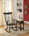 Arlo Black Rocking Chair - Tony’s Furniture Store & Linen (GA) - Multi Location