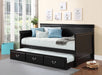 Bailee Black Daybed (Twin Size) - Tony’s Furniture Store & Linen (GA) - Multi Location