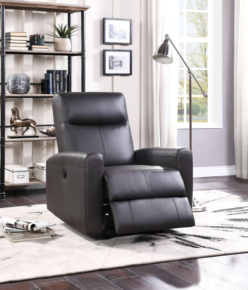 Blane Brown Top Grain Leather Match Recliner (Power Motion) - Tony’s Furniture Store & Linen (GA) - Multi Location