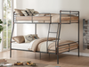 Brantley II Sandy Black & Dark Bronze Hand-Brushed Full XL/Queen Bunk Bed - Tony’s Furniture Store & Linen (GA) - Multi Location