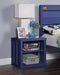 Cargo Blue Nightstand (USB) - Tony’s Furniture Store & Linen (GA) - Multi Location