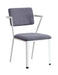 Cargo Gray Fabric & White Chair - Tony’s Furniture Store & Linen (GA) - Multi Location