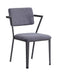 Cargo Gray Fabric & Gunmetal Chair - Tony’s Furniture Store & Linen (GA) - Multi Location