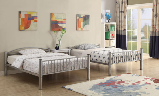 Cayelynn Silver Bunk Bed (Full/Full) - Tony’s Furniture Store & Linen (GA) - Multi Location