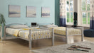 Cayelynn Silver Bunk Bed (Twin/Twin) - Tony’s Furniture Store & Linen (GA) - Multi Location