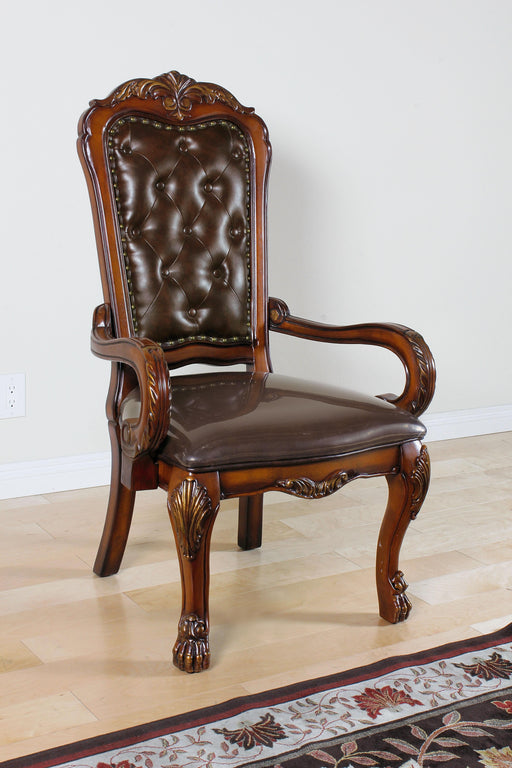 Dresden PU & Cherry Oak Office Chair - Tony’s Furniture Store & Linen (GA) - Multi Location