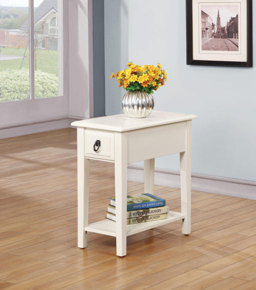 Jeana White Side Table - Tony’s Furniture Store & Linen (GA) - Multi Location