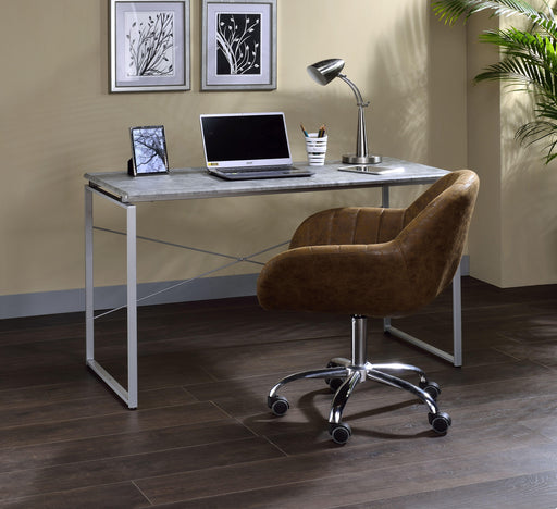 Jurgen Faux Concrete & Silver Desk - Tony’s Furniture Store & Linen (GA) - Multi Location