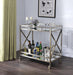 Kristensen Antique Gold & Mirror Serving Cart - Tony’s Furniture Store & Linen (GA) - Multi Location