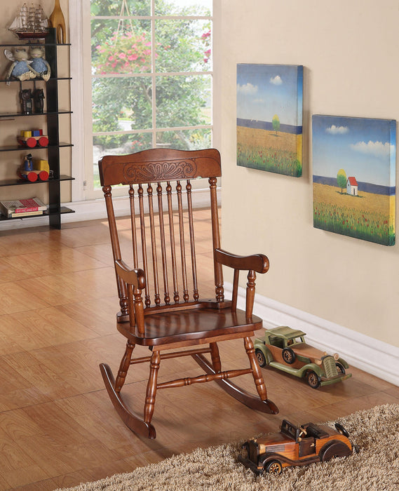Kloris Tobacco Youth Rocking Chair - Tony’s Furniture Store & Linen (GA) - Multi Location