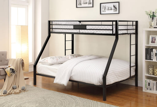 Limbra Sandy Black Bunk Bed (Twin XL/Queen) - Tony’s Furniture Store & Linen (GA) - Multi Location