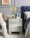 Maisha Mirrored & Faux Crystals Accent Table - Tony’s Furniture Store & Linen (GA) - Multi Location