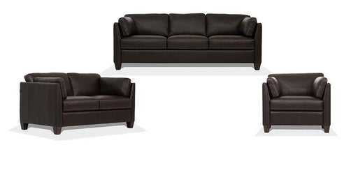 Matias Chocolate Leather Sofa - Tony’s Furniture Store & Linen (GA) - Multi Location