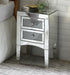Nowles Mirrored & Faux Stones Accent Table - Tony’s Furniture Store & Linen (GA) - Multi Location