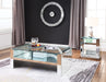 Nysa Mirrored & Faux Crystals Coffee Table - Tony’s Furniture Store & Linen (GA) - Multi Location