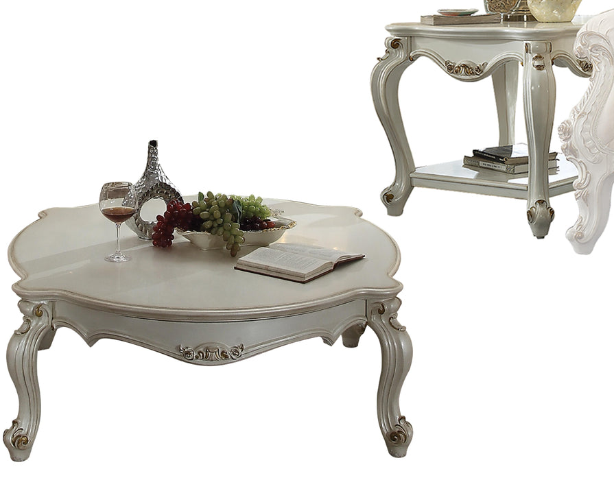 Picardy Antique Pearl Coffee Table - Tony’s Furniture Store & Linen (GA) - Multi Location