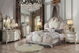 Picardy Fabric & Antique Pearl Queen Bed - Tony’s Furniture Store & Linen (GA) - Multi Location