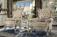 Picardy II Fabric & Antique Pearl Accent Chair & Pillow - Tony’s Furniture Store & Linen (GA) - Multi Location