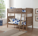 Ranta Antique Oak Bunk Bed (Twin/Twin) - Tony’s Furniture Store & Linen (GA) - Multi Location
