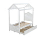 Rapunzel White Twin Bed - Tony’s Furniture Store & Linen (GA) - Multi Location