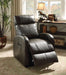 Ricardo Dark Gray PU Recliner w/Power Lift - Tony’s Furniture Store & Linen (GA) - Multi Location