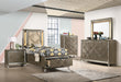 Skylar LED, PU & Dark Champagne Twin Bed (Storage & LED) - Tony’s Furniture Store & Linen (GA) - Multi Location