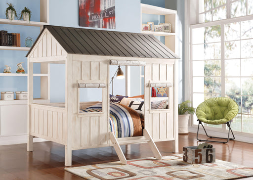 Spring Cottage Weathered White & Washed Gray Full Bed - Tony’s Furniture Store & Linen (GA) - Multi Location