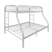 Tritan White Bunk Bed (Twin/Full) - Tony’s Furniture Store & Linen (GA) - Multi Location