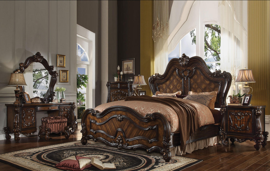 Versailles Cherry Oak Queen Bed - Tony’s Furniture Store & Linen (GA) - Multi Location