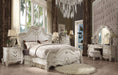 Versailles Bone White Eastern King Bed - Tony’s Furniture Store & Linen (GA) - Multi Location