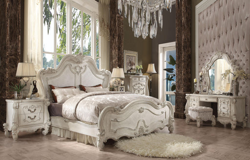 Versailles Bone White Eastern King Bed - Tony’s Furniture Store & Linen (GA) - Multi Location