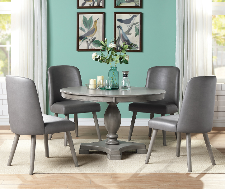 Waylon Gray Oak Dining Table - Tony’s Furniture Store & Linen (GA) - Multi Location
