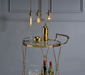 Zekera Champagne Serving Cart - Tony’s Furniture Store & Linen (GA) - Multi Location