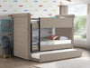 Romana II Beige Fabric Bunk Bed & Trundle (Twin/Twin) - Tony’s Furniture Store & Linen (GA) - Multi Location
