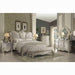 Versailles Ivory Velvet & Bone White Eastern King Bed - Tony’s Furniture Store & Linen (GA) - Multi Location