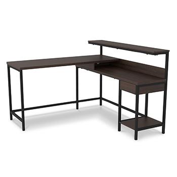 Camiburg Home Office L-Desk with Storage - Tony’s Furniture Store & Linen (GA) - Multi Location
