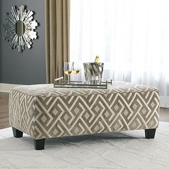 Dovemont Oversized Accent Ottoman - Tony’s Furniture Store & Linen (GA) - Multi Location