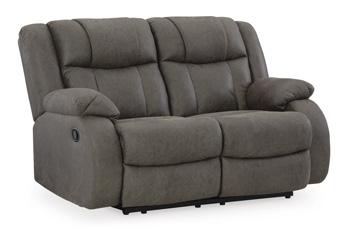 First Base Reclining Loveseat - Tony’s Furniture Store & Linen (GA) - Multi Location