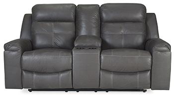 Jesolo Reclining Loveseat with Console - Tony’s Furniture Store & Linen (GA) - Multi Location