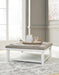 Kanwyn Upholstered Ottoman Coffee Table - Tony’s Furniture Store & Linen (GA) - Multi Location
