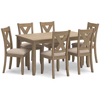 Sanbriar Dining Table and Chairs (Set of 7) - Tony’s Furniture Store & Linen (GA) - Multi Location