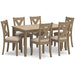 Sanbriar Dining Table and Chairs (Set of 7) - Tony’s Furniture Store & Linen (GA) - Multi Location