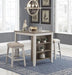 Skempton Counter Height Dining Table and Bar Stools (Set of 3) - Tony’s Furniture Store & Linen (GA) - Multi Location
