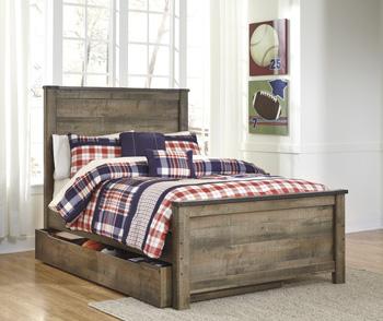 Trinell Bed with 1 Large Storage Drawer - Tony’s Furniture Store & Linen (GA) - Multi Location